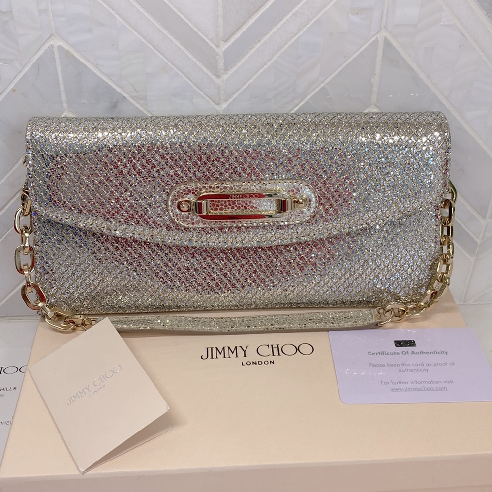 Jimmy Choo clutch evening bag